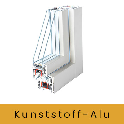 Kunststoff-Aluminium